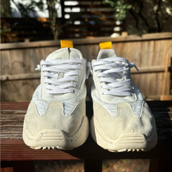 Oncept Brooklyn White Cloud Sneakers 6 - Picture 11 of 14